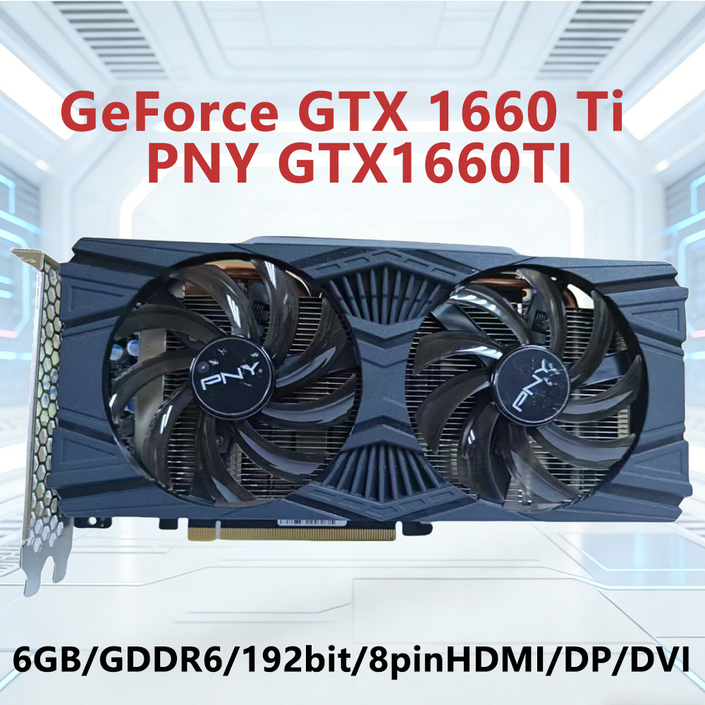 Rtx 3090 24Gb Gddr6X - Tarjeta Gráfica PNY GeForce GTX 1660