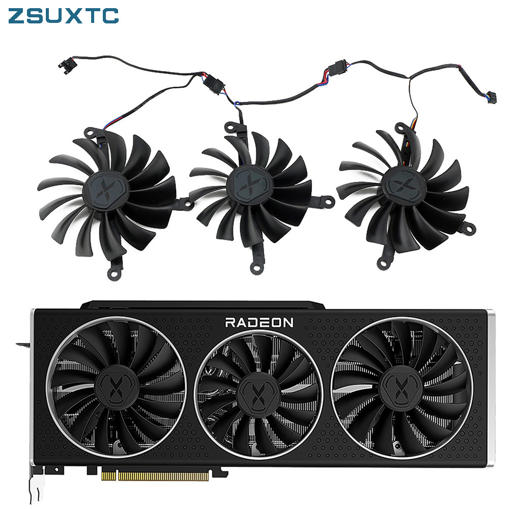 Rx 6900 Xt 16Gb - CF9015U12D CF1015U12D 6900XT ventilador de refrigeración