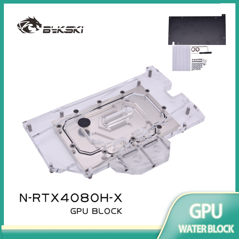 Rtx 4080 Water Cooling Block - Bloque GPU Bykski N-RTX4080H-X para NVIDIA