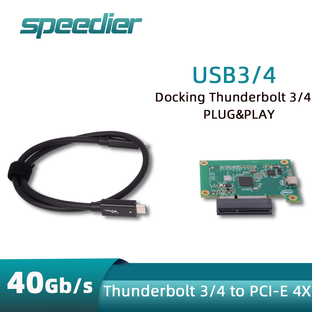 Gpu External Dock Egpu Thunderbolt 4 - Base de Expansión para GPU Externa