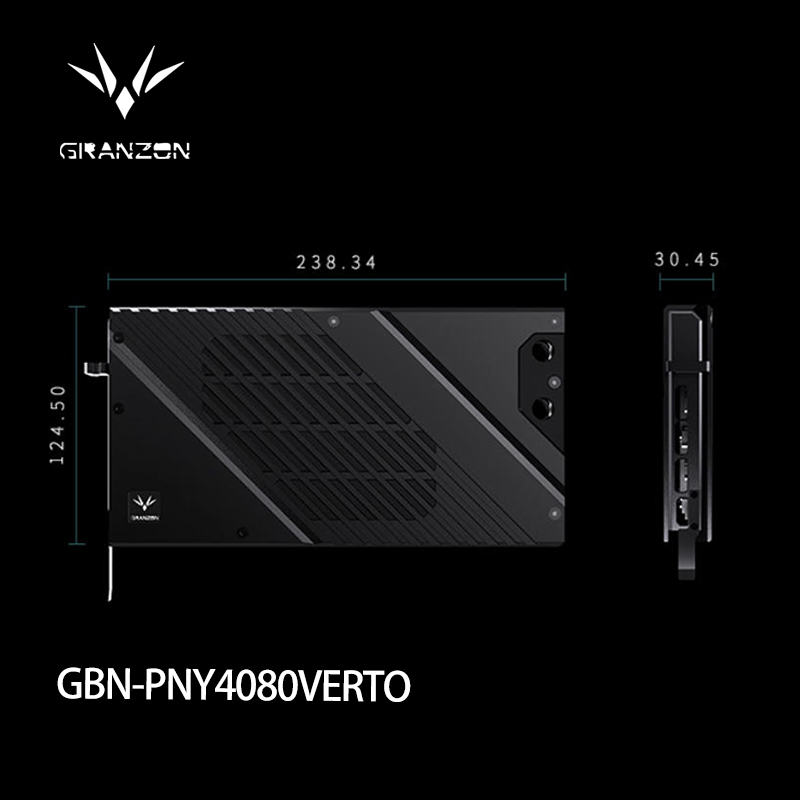 Rtx 4080 Water Cooling Block - Granzon GBN-PNY4080VERTO bloque de agua para