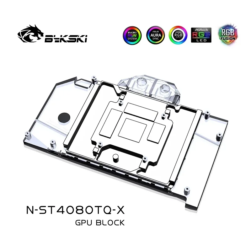 Rtx 4080 Water Cooling Block - Bykski N-ST4080TQ-X bloque de agua para