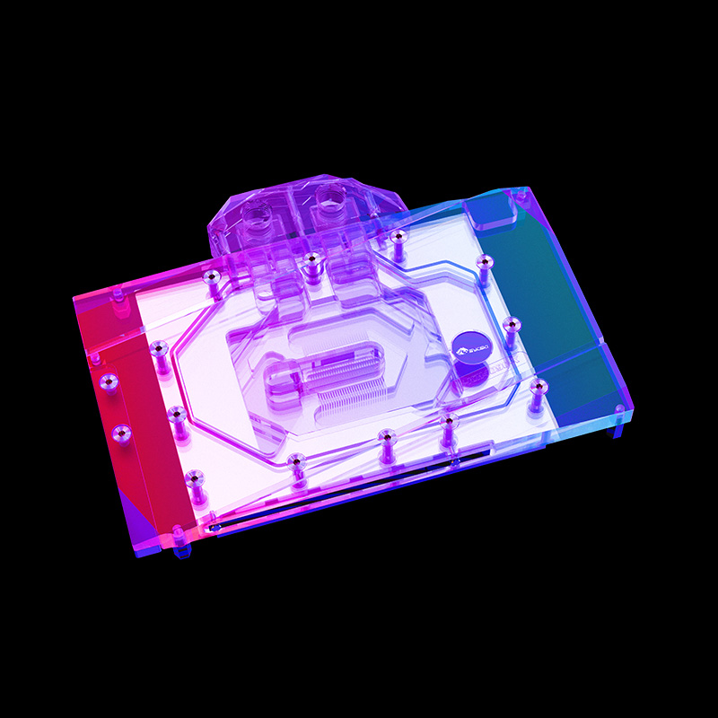 Rtx 4090 Water Block Full Cover - Bykski-enfriador de agua para INNO3D Geforce