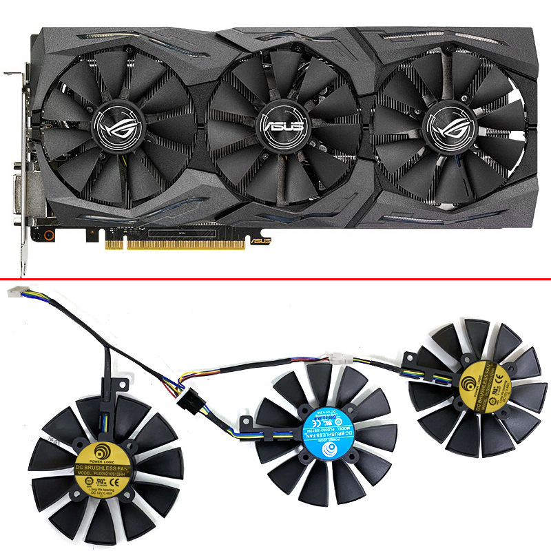 Rtx 3090 24Gb Gddr6X - Ventilador enfriador PLD09210S12HH para tarjeta gráfica