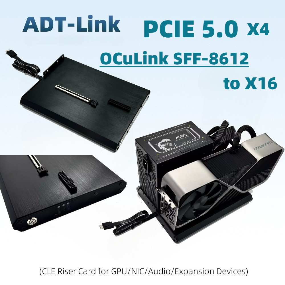 Oculink Gpu Dock Station - Base de conexión OCuLink EGPU PCI-e