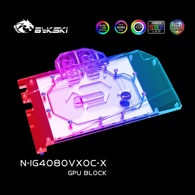 Rtx 4080 Water Cooling Block - Bloque de agua Bykski para tarjeta