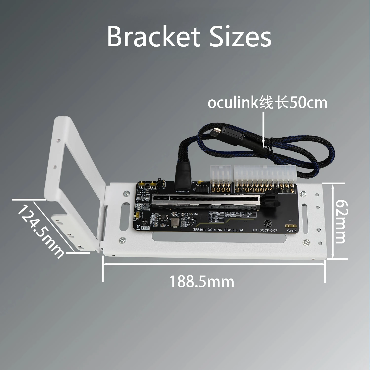 Base de conexión OCuLink EGPU  - Oculink Gpu Dock Station reseña y precio