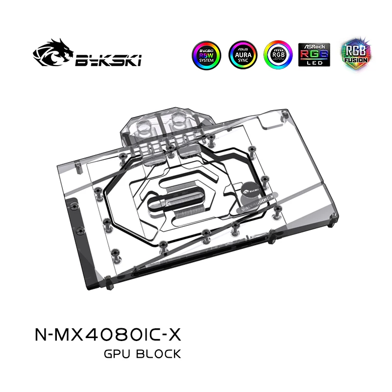 Bloque GPU Bykski para MAXSUN  - Rtx 4080 Water Cooling Block reseña y precio