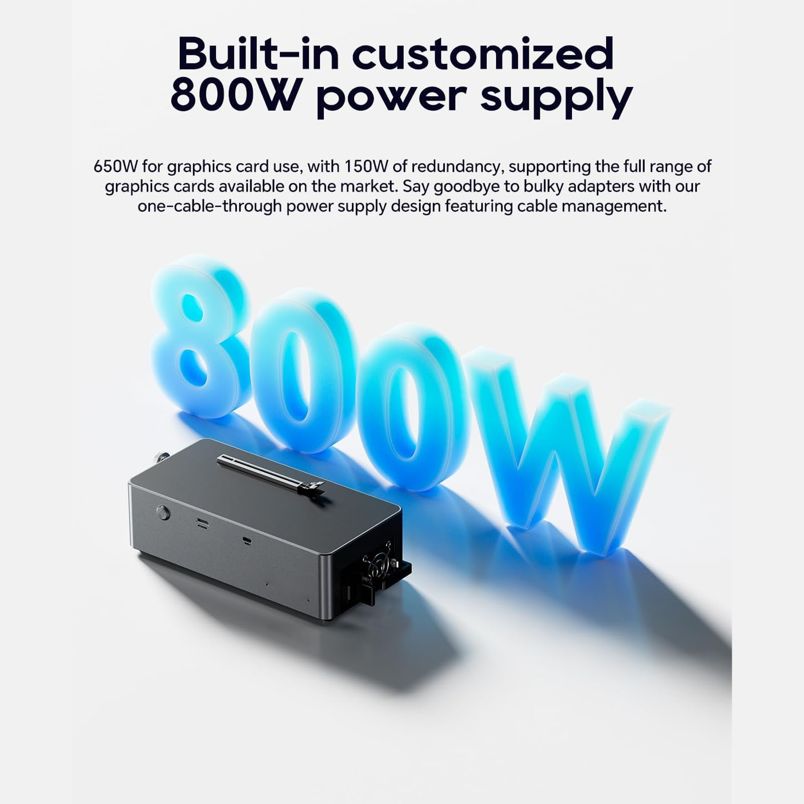 Base de Conexión para GPU Exte - Oculink Gpu Dock Station reseña y precio