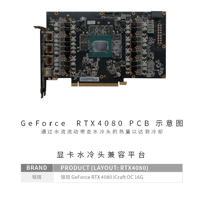 Bykski N-MX4080IC-X bloque GPU - Rtx 4080 Water Cooling Block reseña y precio
