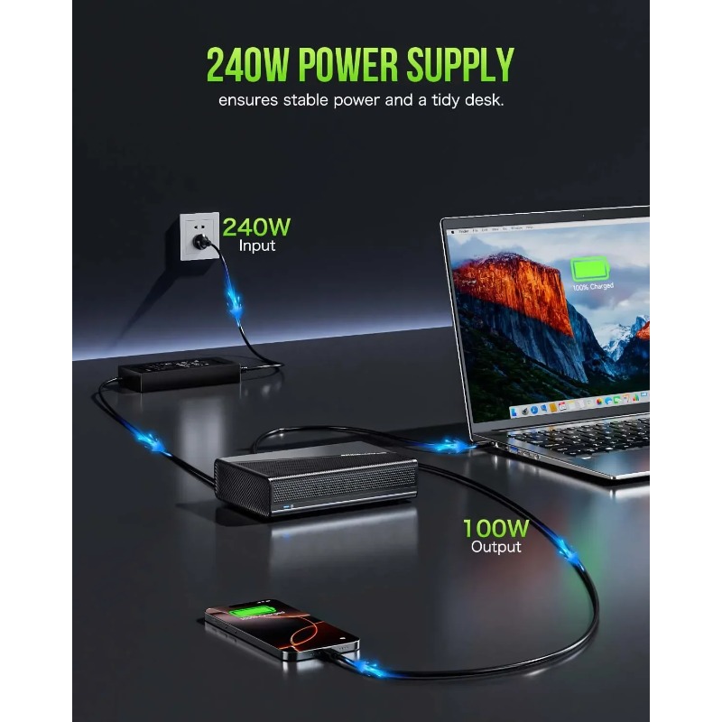 Base de Conexión Oculink eGPU  - Oculink Gpu Dock Station reseña y precio