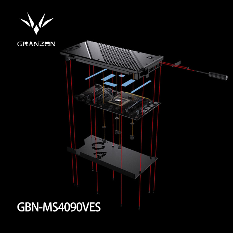 Granzon GPU bloque de agua par - Rtx 4090 Water Block Full Cover reseña y precio