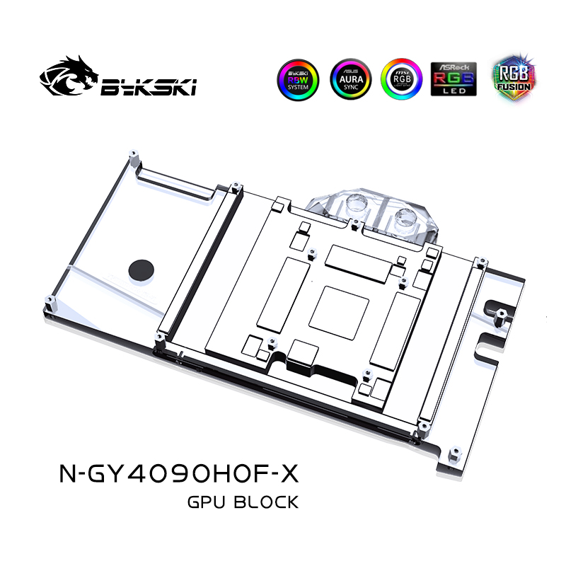 Bykski N-GY4090HOF-X bloque GP - Rtx 4090 Water Block Full Cover reseña y precio