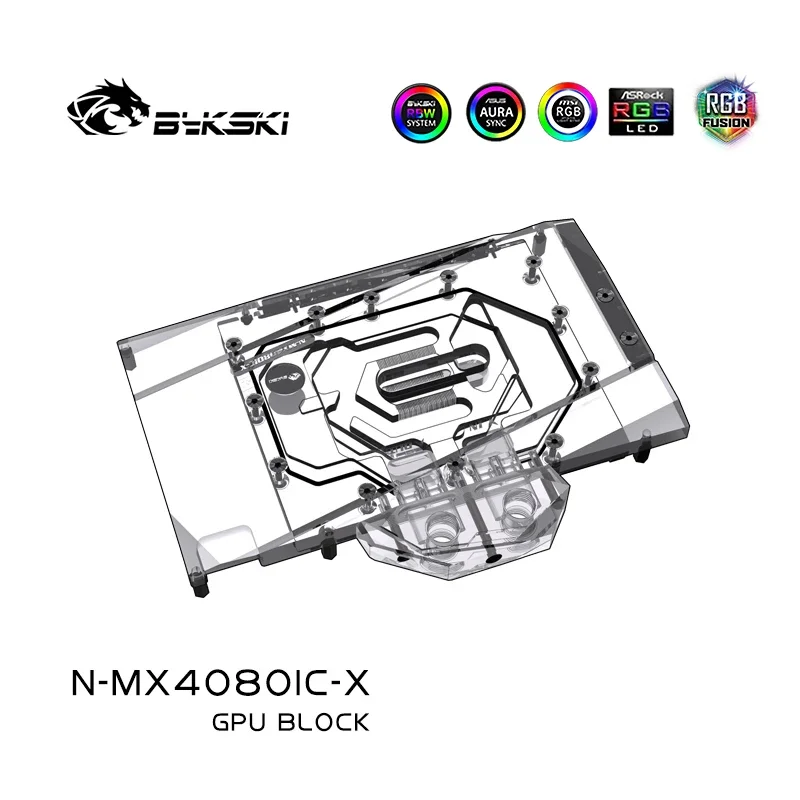 Bykski GPU bloque para MAXSUN  - Rtx 4080 Water Cooling Block reseña y precio
