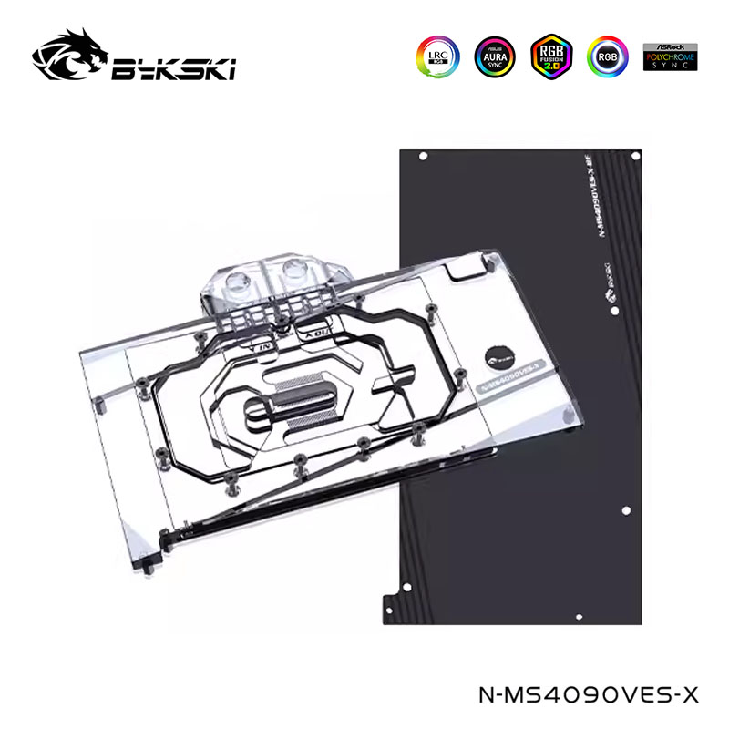 Bykski cubierta completa bloqu - Rtx 4090 Water Block Full Cover reseña y precio