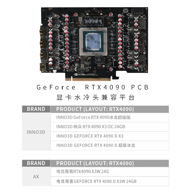 Bloque de Refrigeración Líquid - Rtx 4090 Water Block Full Cover reseña y precio