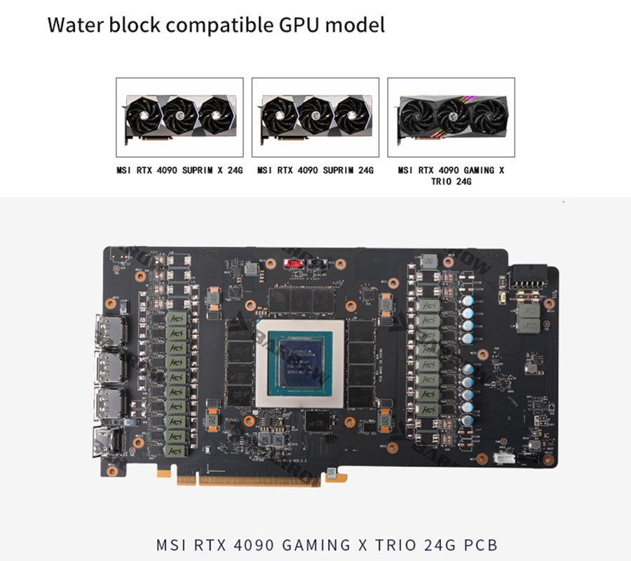 Barrow GPU bloque de agua, par - Rtx 4090 Water Block Full Cover reseña y precio