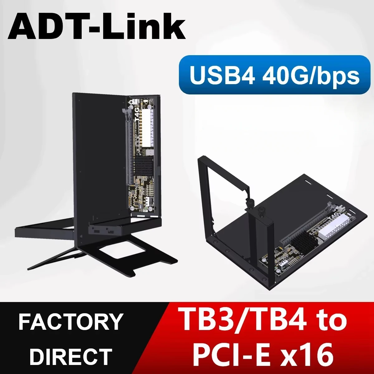 Adaptador EGPU externo UT4G-BK - Gpu External Dock Egpu Thunderbolt 4 reseña y precio