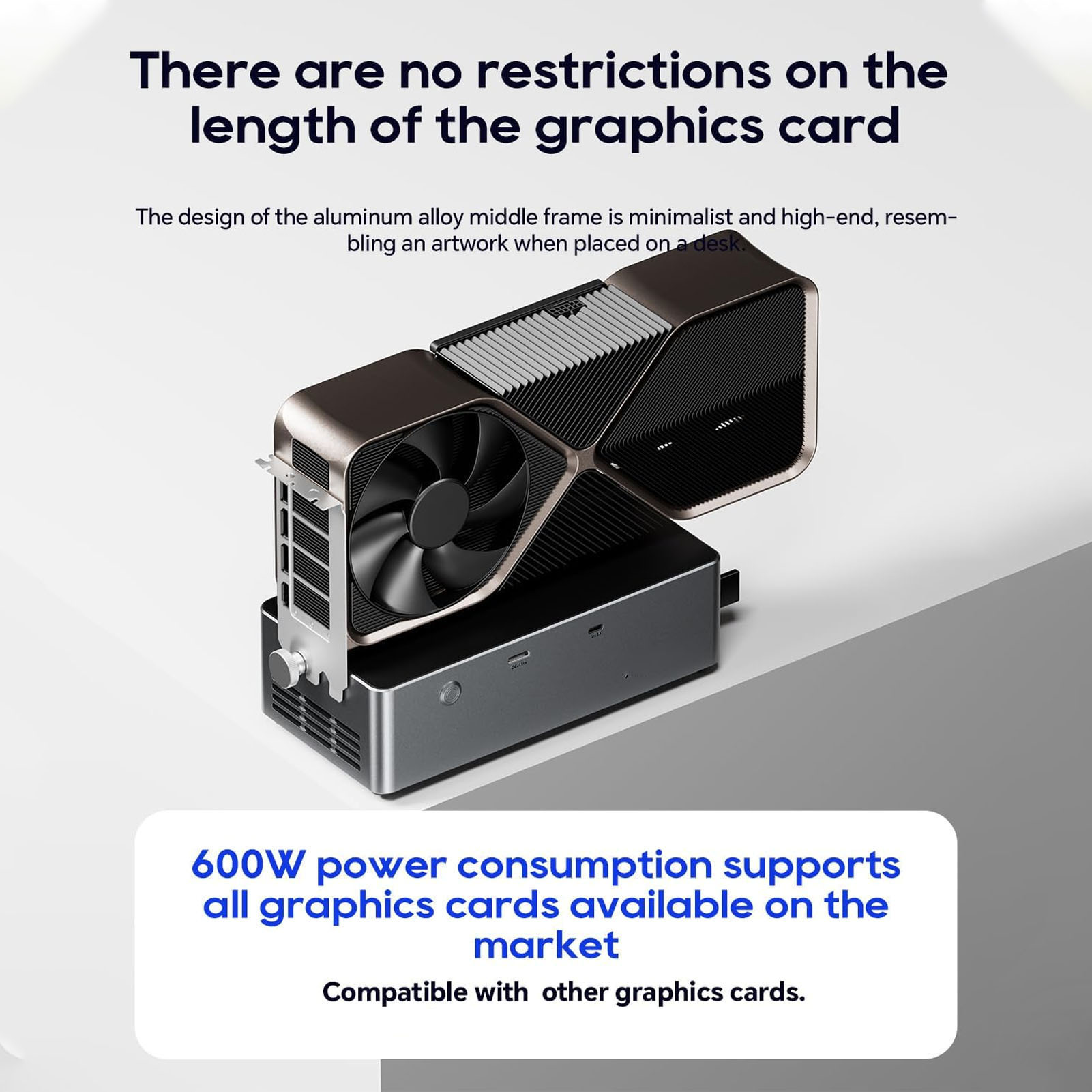 Base de Conexión para GPU Exte - Oculink Gpu Dock Station reseña y precio