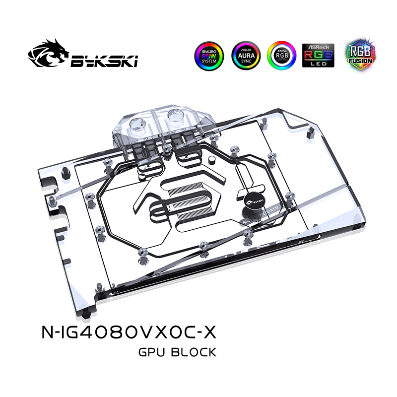 Bloque de agua Bykski para tar - Rtx 4080 Water Cooling Block reseña y precio