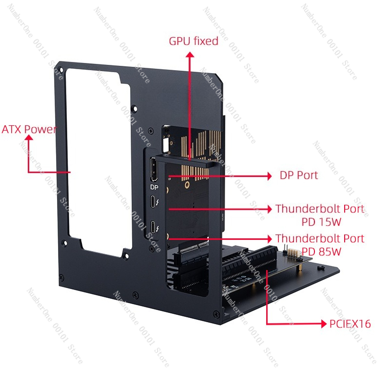 Base de conexión externa para  - Gpu External Dock Egpu Thunderbolt 4 reseña y precio